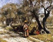 Arab or Arabic people and life. Orientalism oil paintings  279 unknow artist